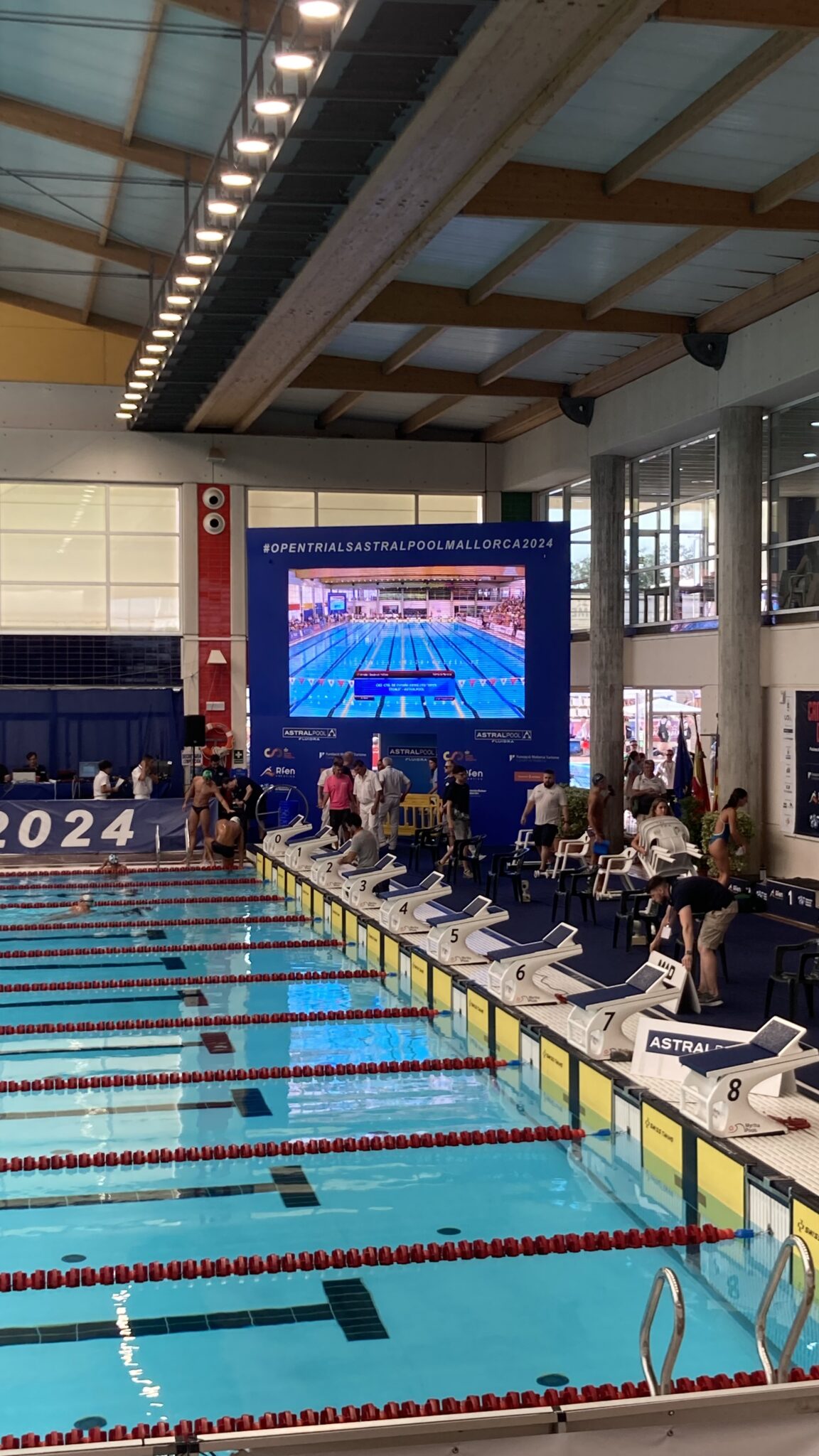 CS Stream en los Open Trials de Natación 2024 - Palma