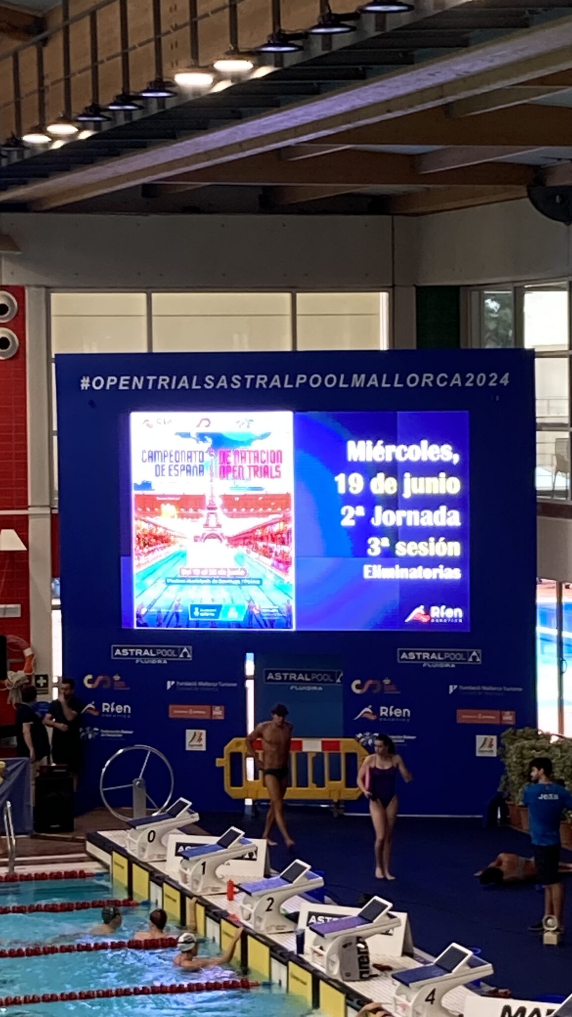 CS Stream en los Open Trials de Natación 2024 - Palma