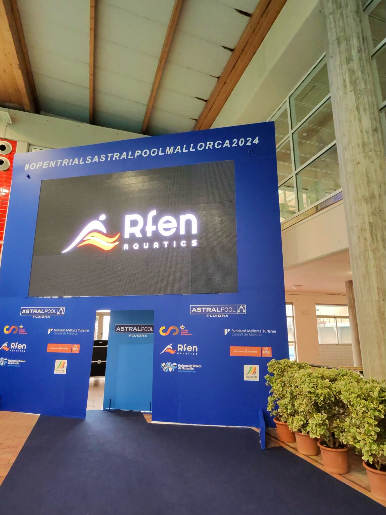 CS Stream en los Open Trials de Natación 2024 - Palma