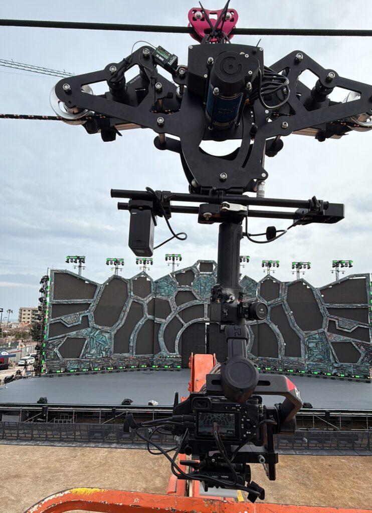 Sistema Cablecam de CS Stream en el Carnaval de Vinaròs 2025