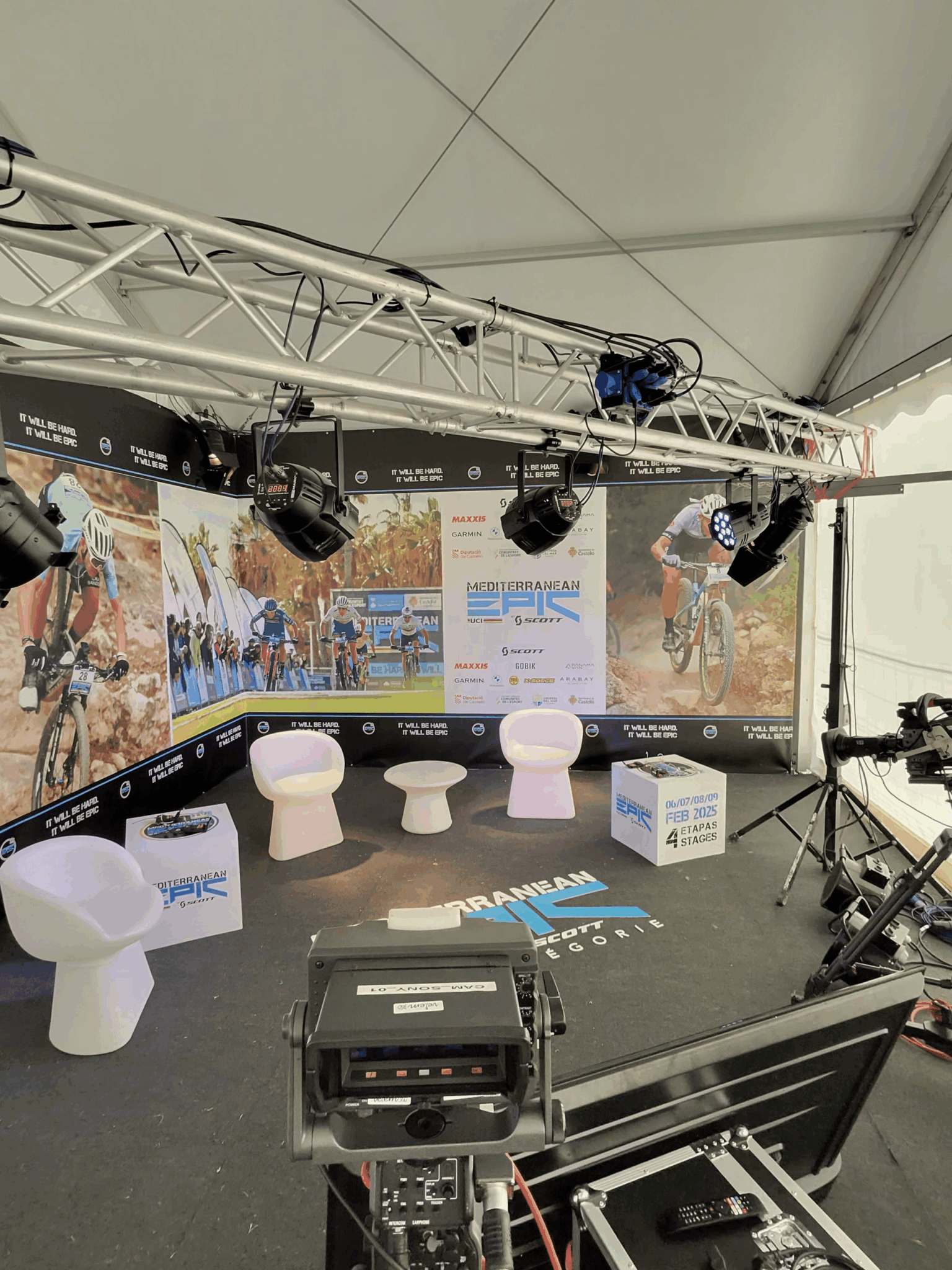 CS Stream, soporte de sonido y comunicaciones del plató en la Mediterranean Epic 2024