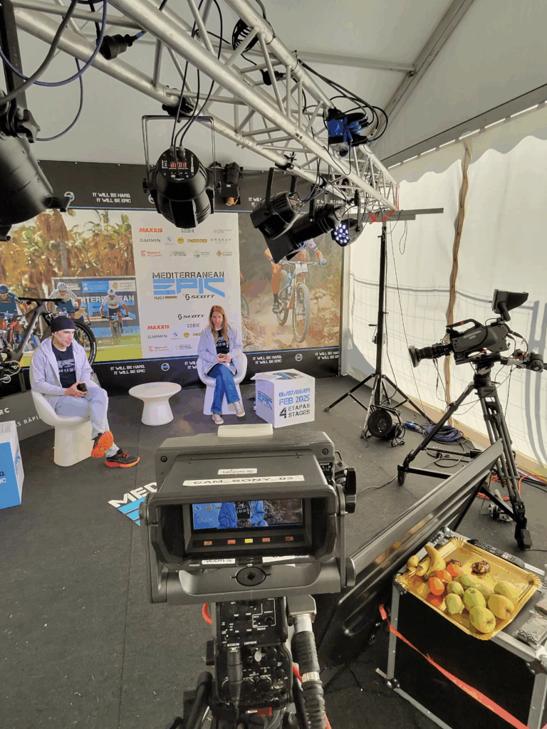 CS Stream, responsables del sonido y comunicaciones del plató en la Mediterranean Epic 2025