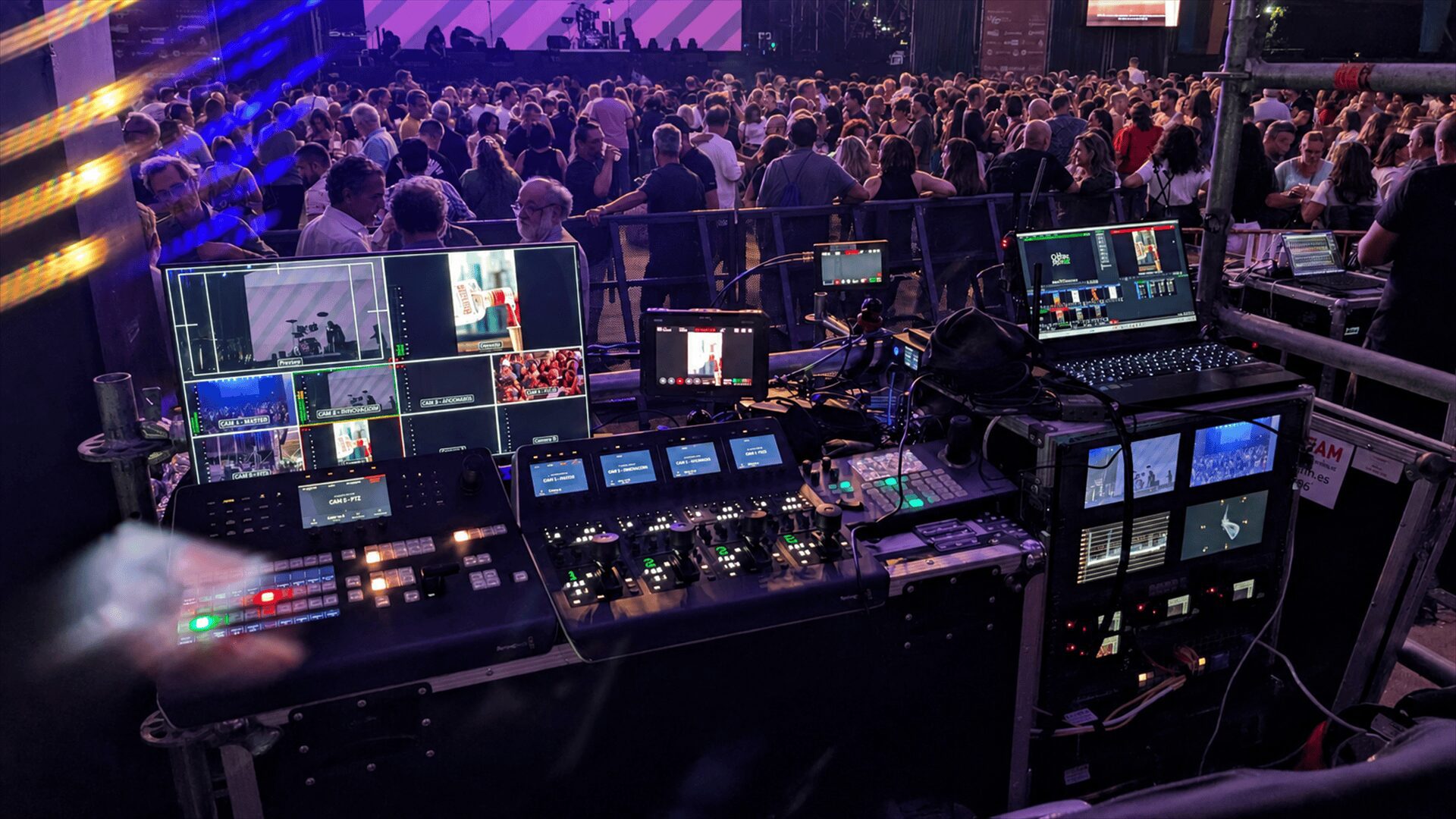 Producción audiovisual en Capla Festival Castellón 2025