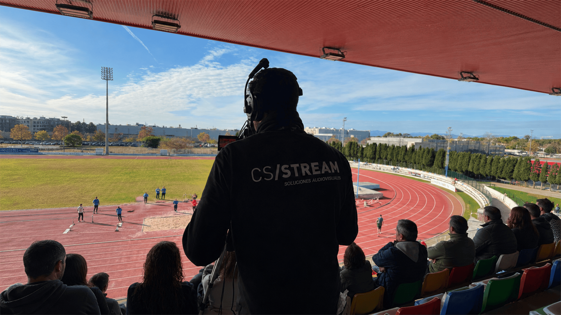 Cámara profesional durante el IV Trofeu Nadal de Castellón