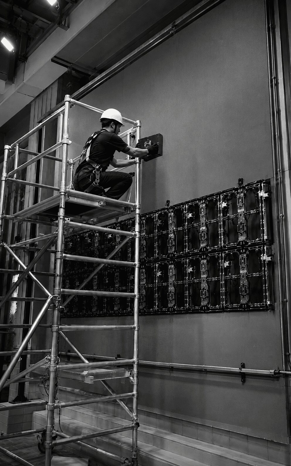 Instalación e integración de sistemas audiovisuales profesionales