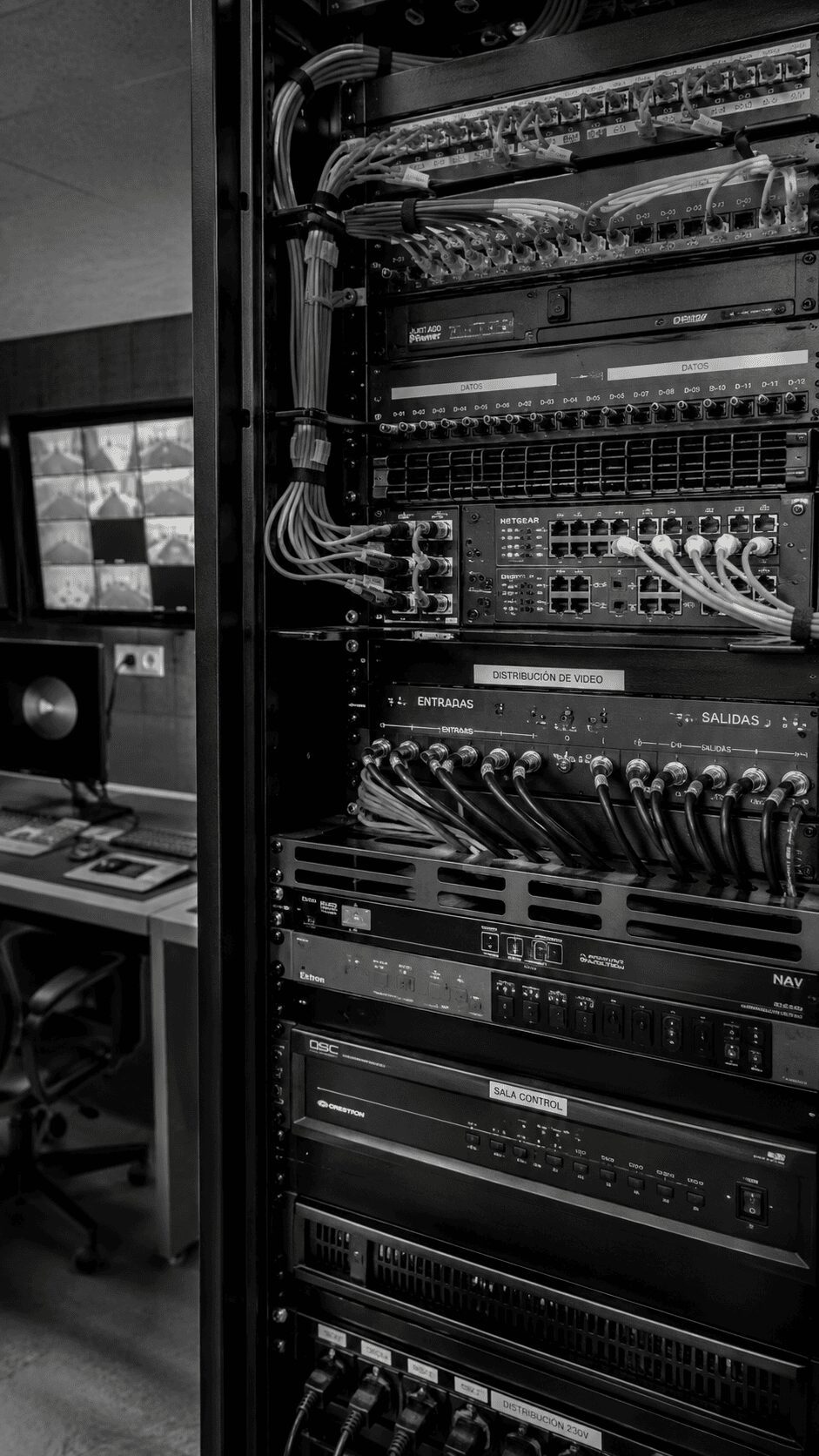 Tecnología audiovisual y soluciones técnicas a medida