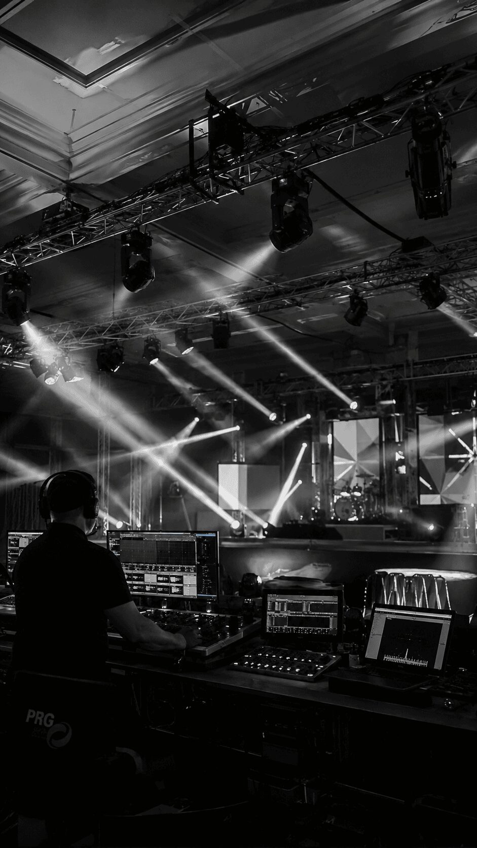 Iluminación profesional para eventos y espectáculos