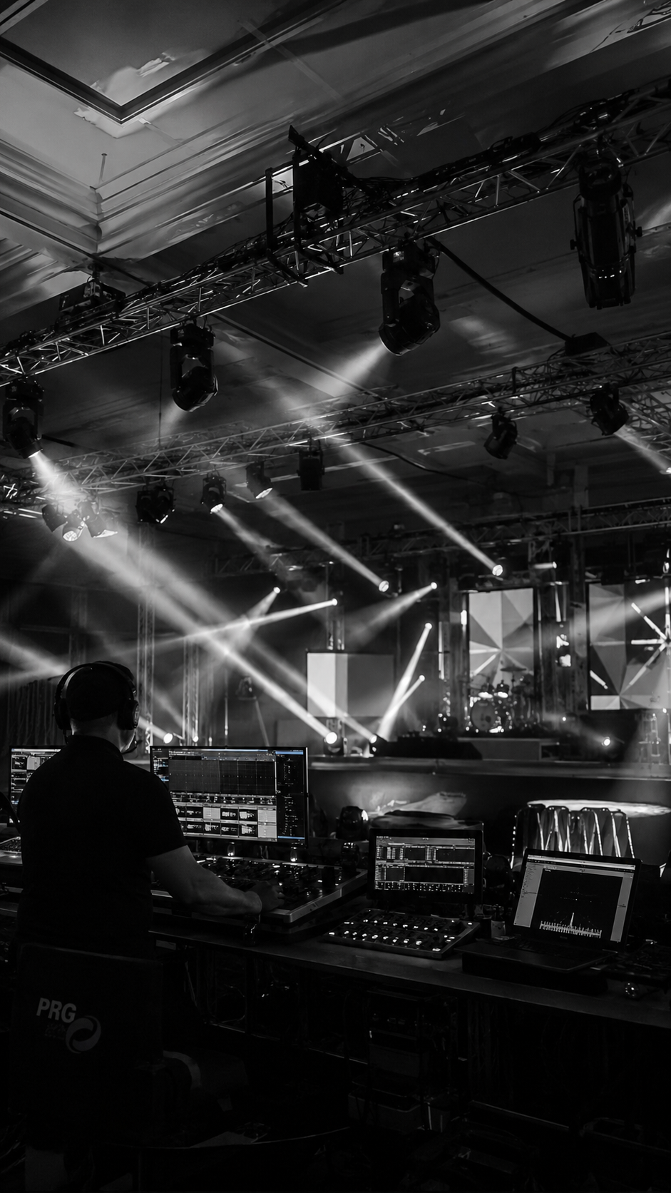 Iluminación profesional para eventos y espectáculos