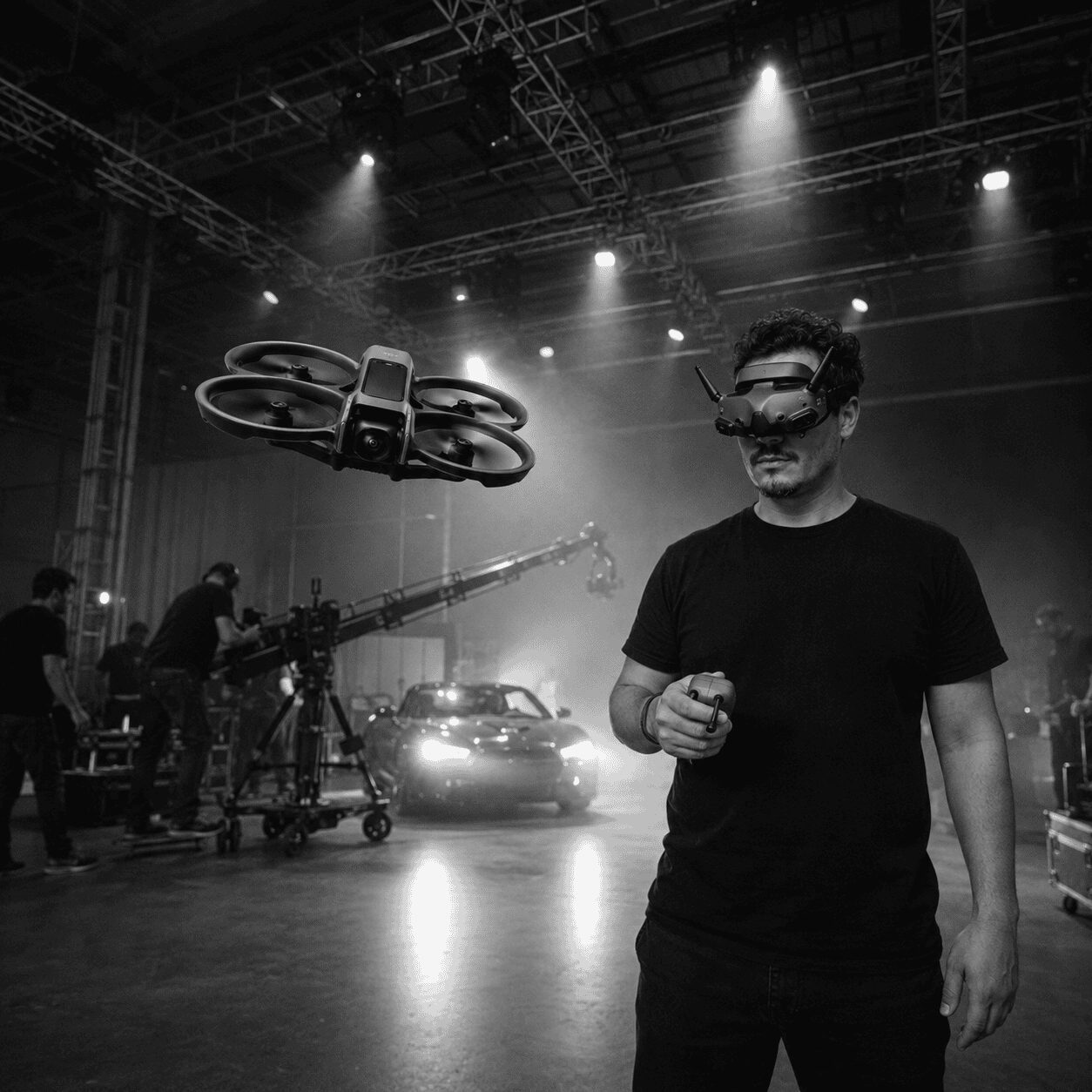 Servicio de dron FPV para eventos, producciones y recorridos inmersivos