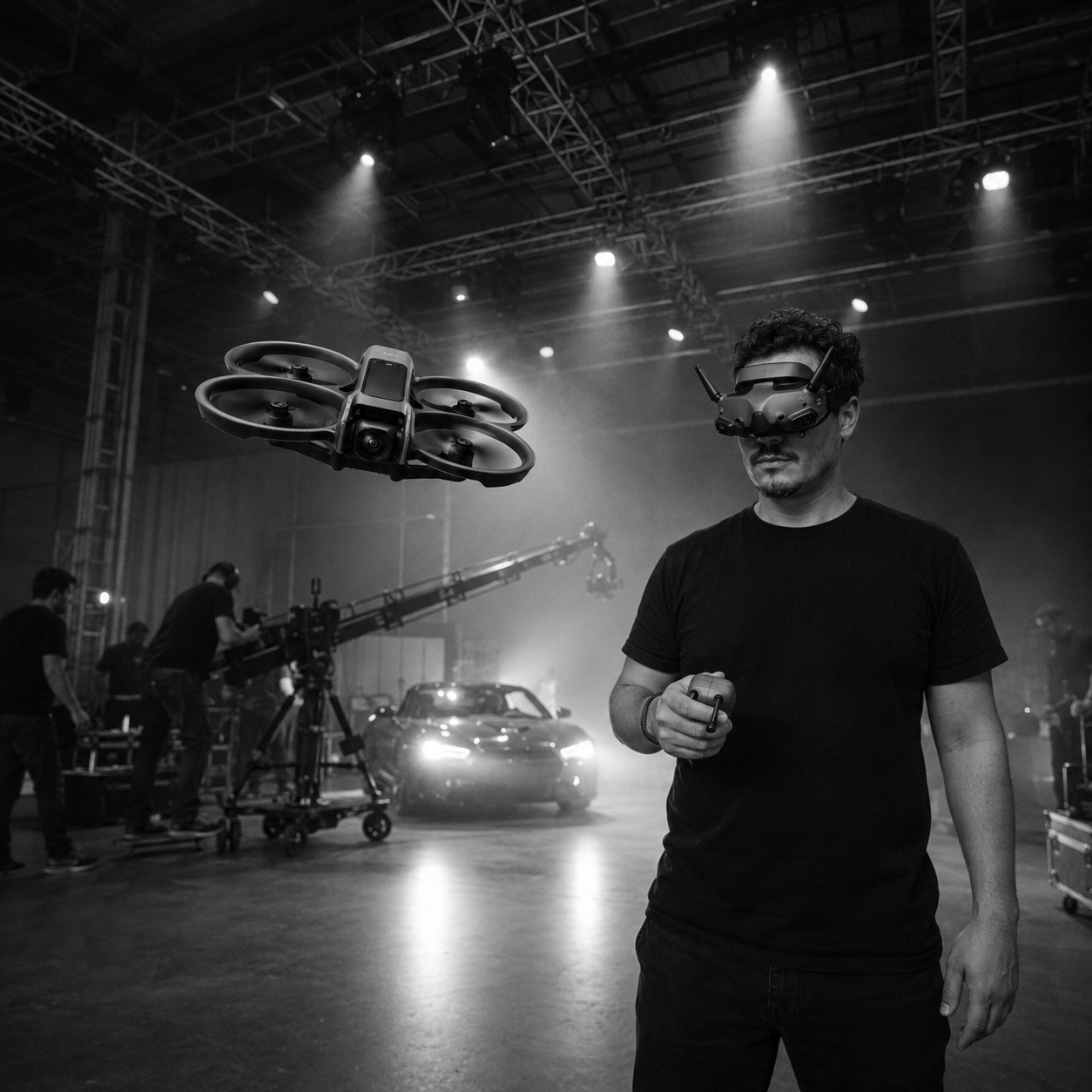 Servicio de dron FPV para eventos, producciones y recorridos inmersivos