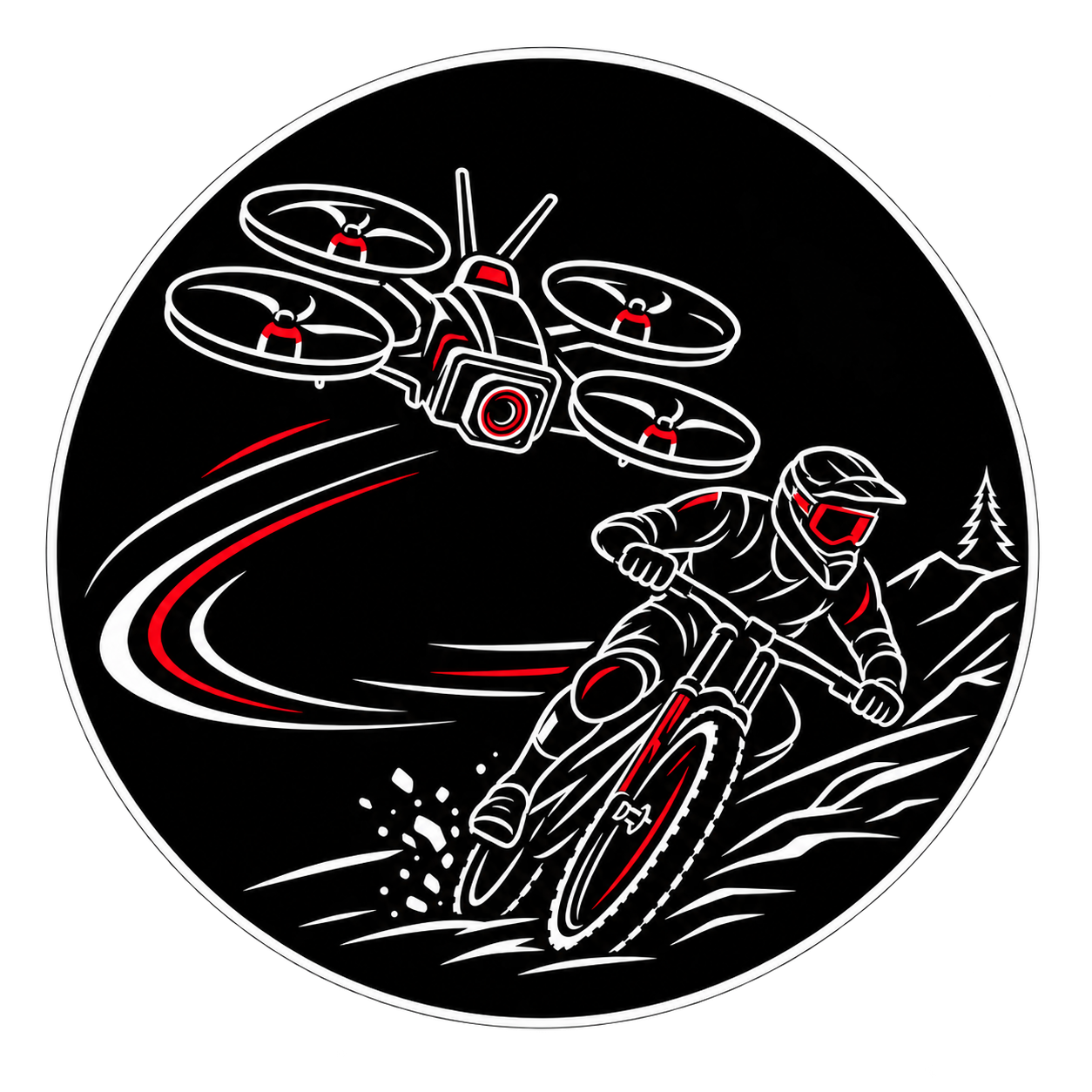 Icono de dron profesional para producciones audiovisuales