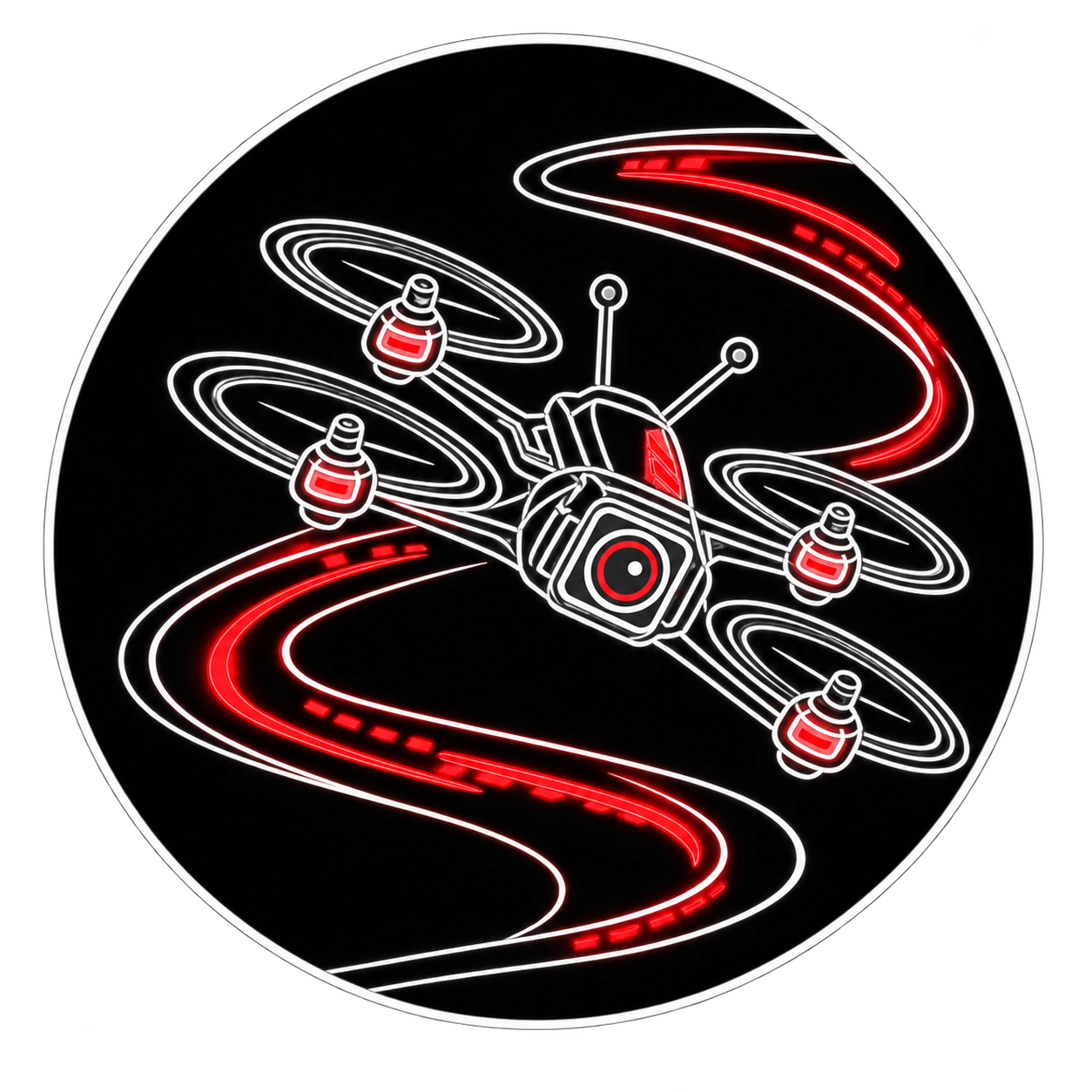 Icono de dron FPV profesional