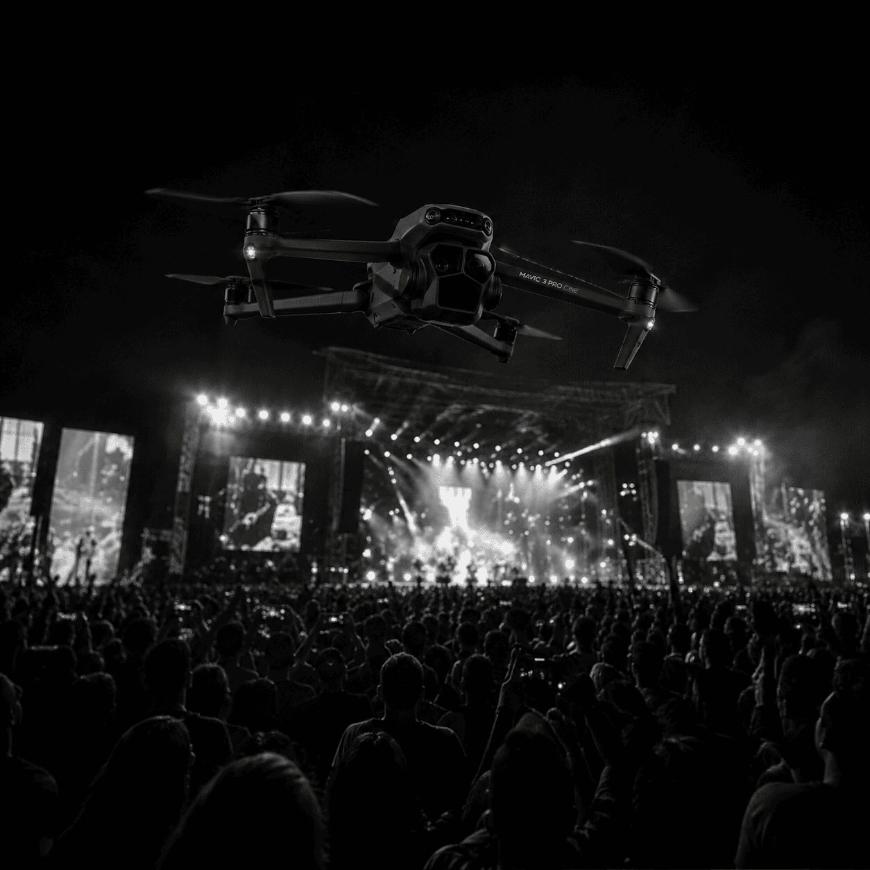 Drones profesionales para producciones audiovisuales y eventos