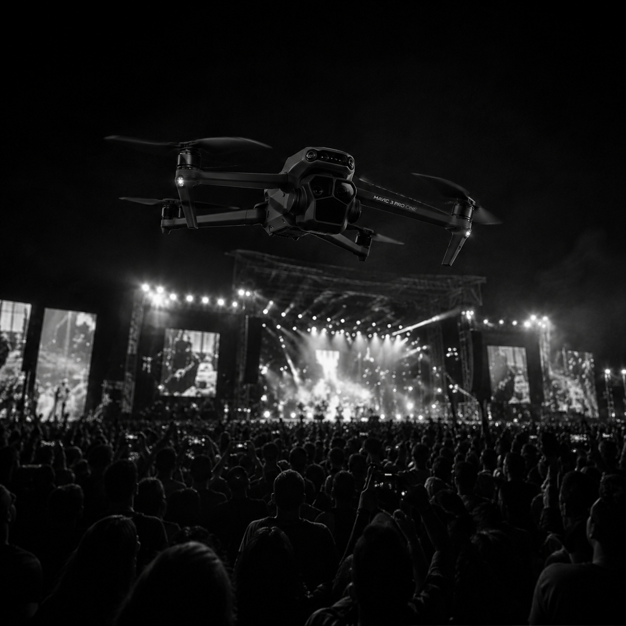 Drones profesionales para producciones audiovisuales y eventos