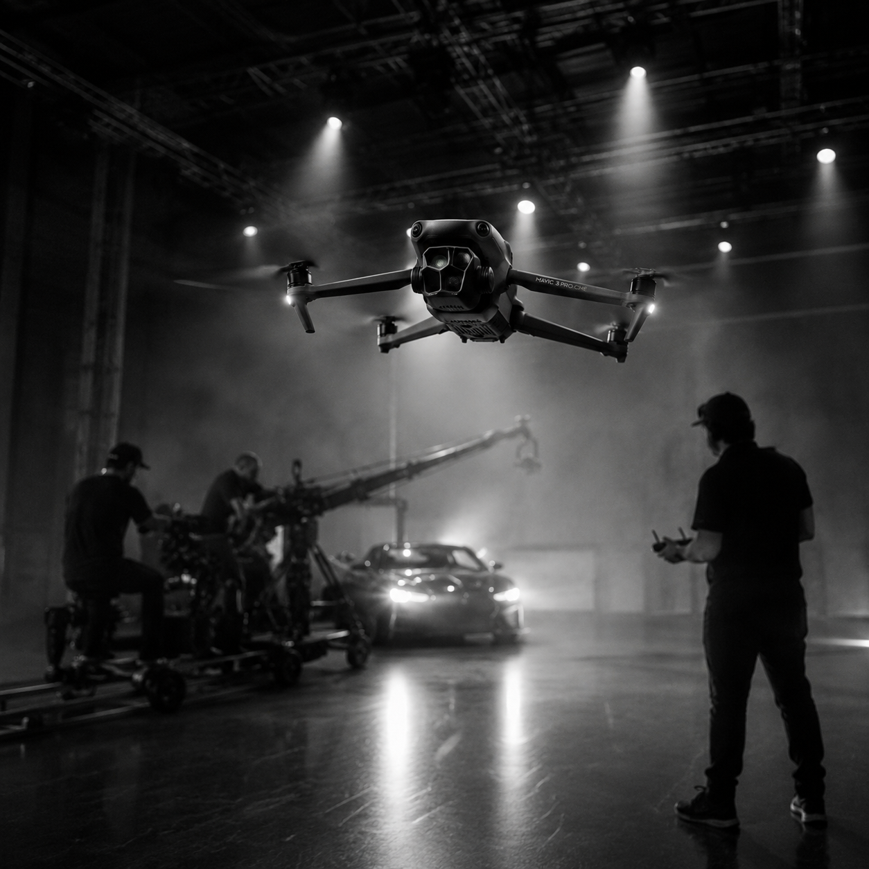 Drones profesionales para producciones audiovisuales y eventos