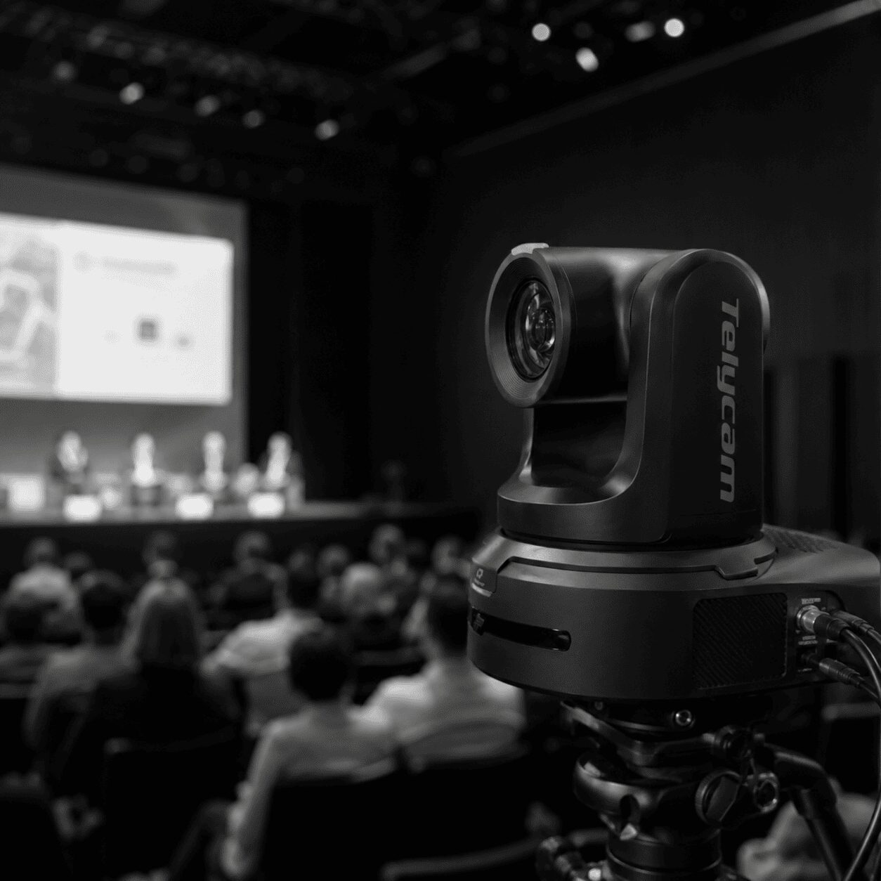 Cámaras PTZ profesionales para eventos y producciones audiovisuales.