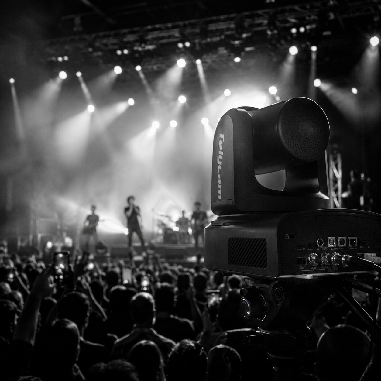 Cámaras PTZ profesionales para eventos y producciones audiovisuales.