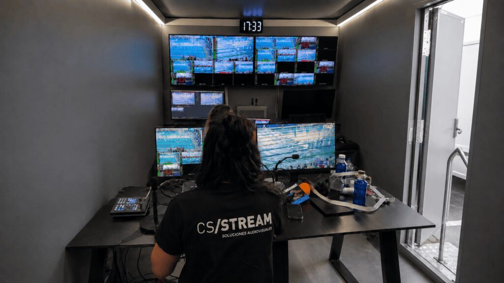 Producción audiovisual Campeonato de España Junior de Natación 2025