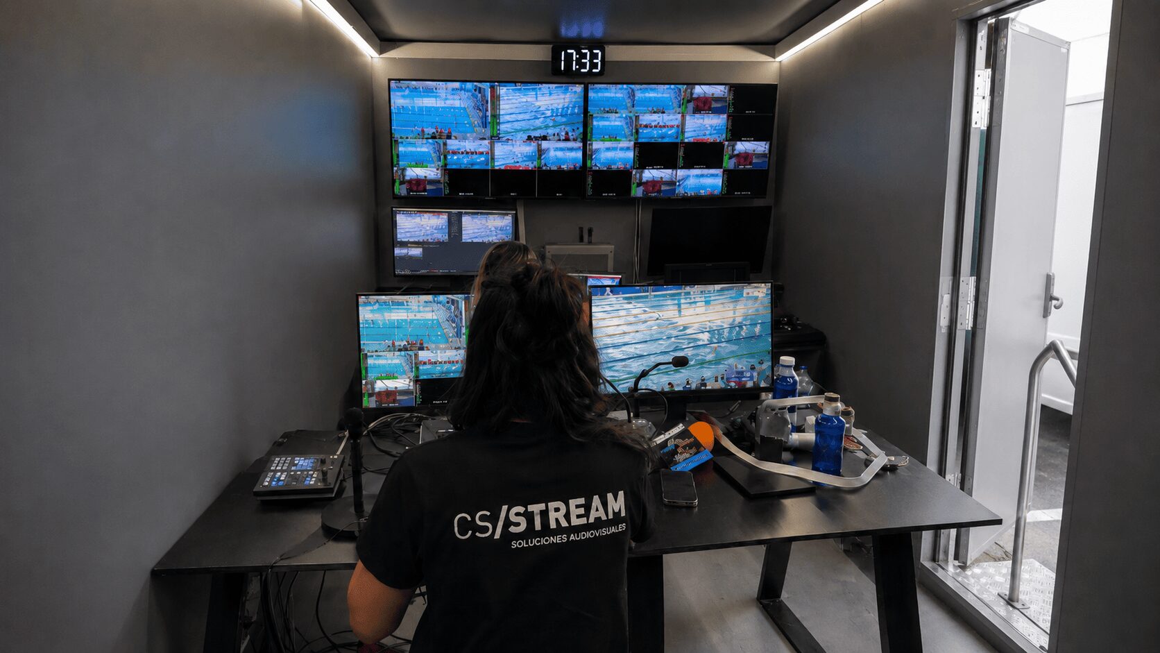 Producción audiovisual Campeonato de España Junior de Natación 2025