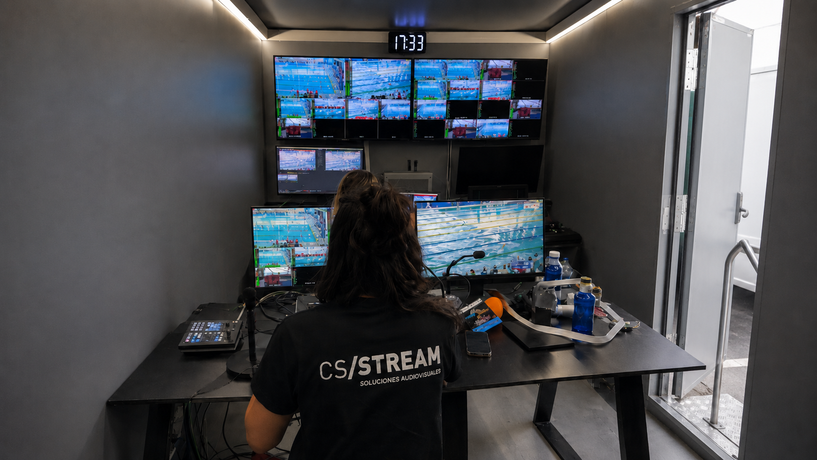Producción audiovisual Campeonato de España Junior de Natación 2025