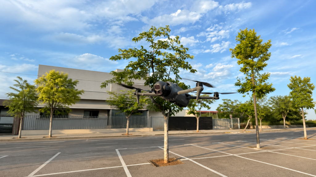 Grabación aérea de instalaciones deportivas de Castellón