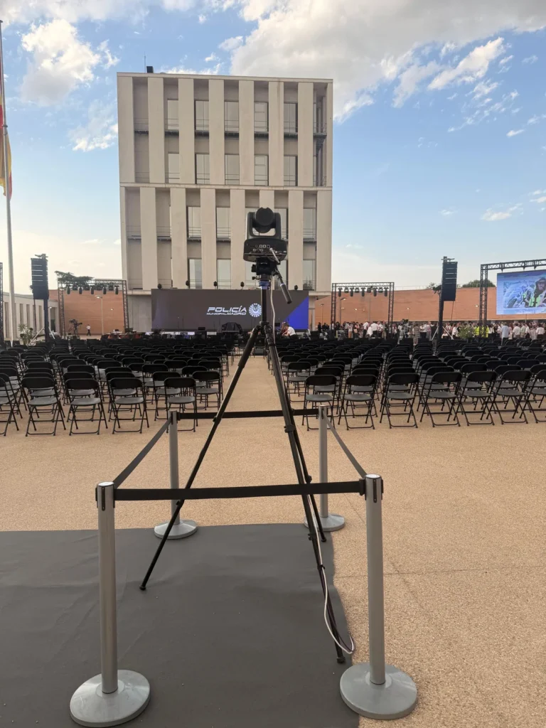 Despliegue audiovisual de CS Stream en el Concierto de San Juan de la Policía Municipal de Madrid 2026