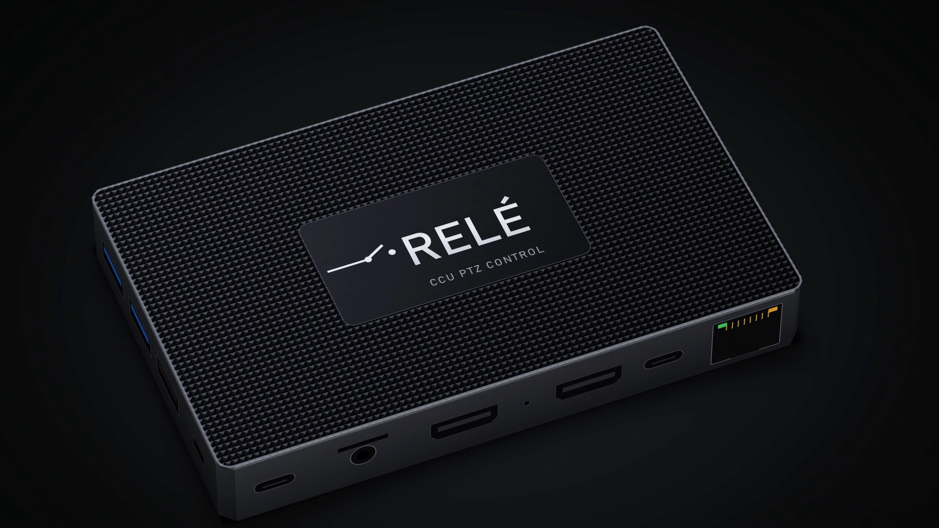 RELÉ: render tridimensional del dispositivo CS STREAM
